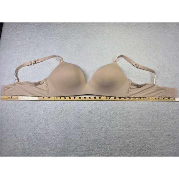 Auden The Bliss T-Shirt Bra 40D Nude Beige Smooth Full Coverage Comfort Bra - Picture 6 of 7